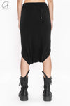 Boris Bidjan Saberi cotton skirt German handmade comfortable WSKIRT 2 F0401T-HEI black